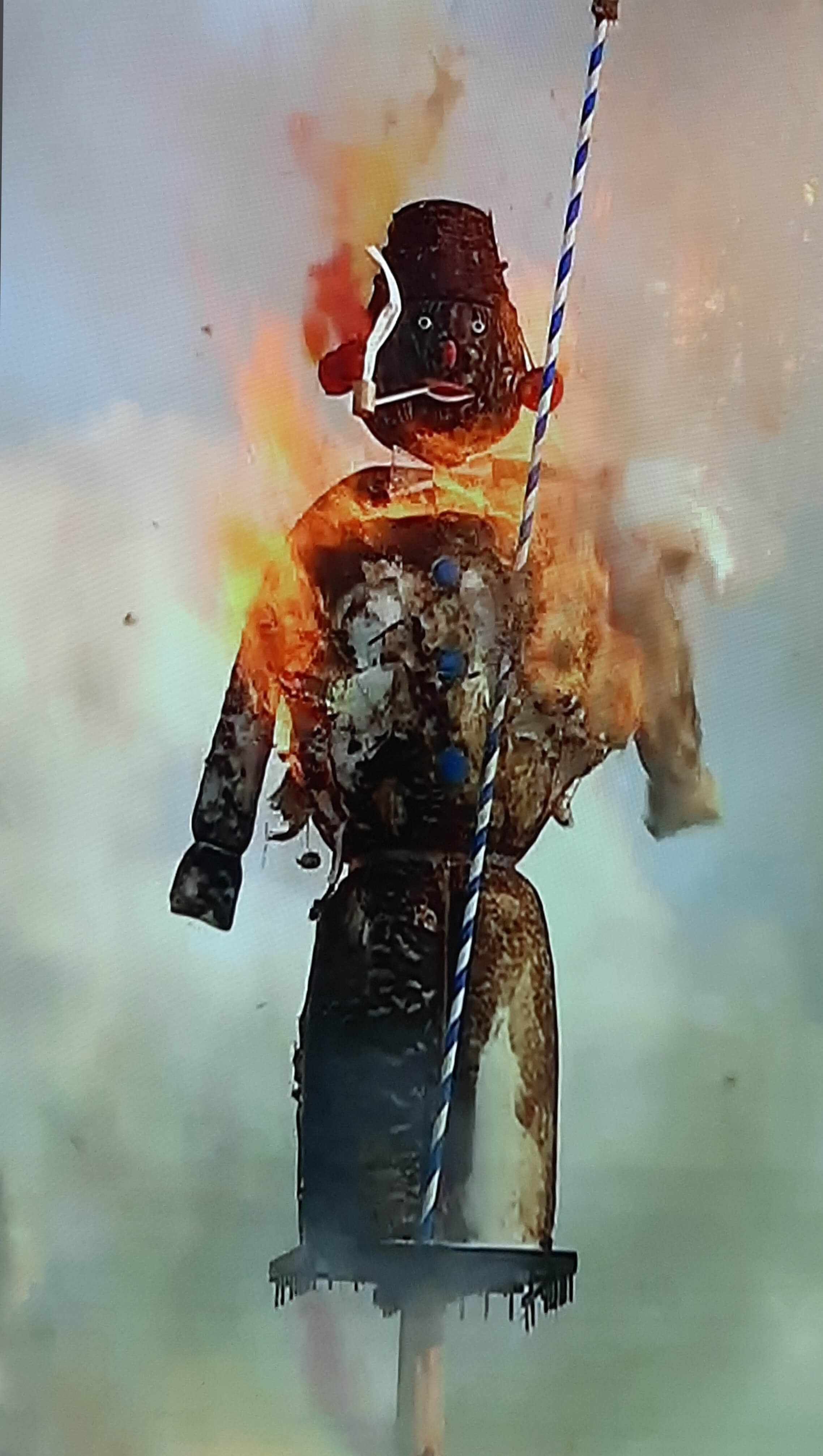 Böögg gets burned